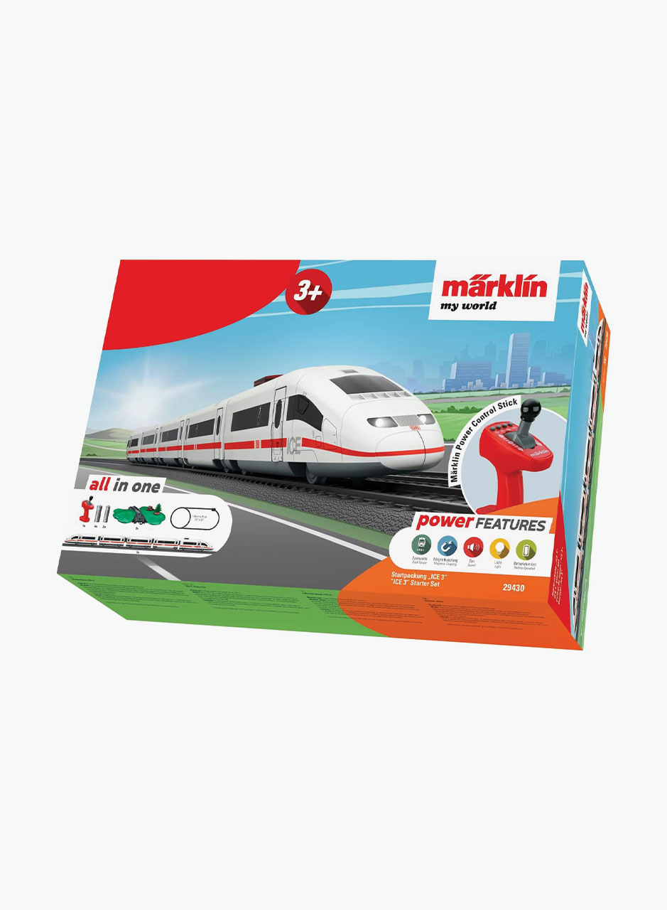Սկսնակների հավաքածու «Էլեկտրական գնացք ICE3» 63 սմ Marklin My World
