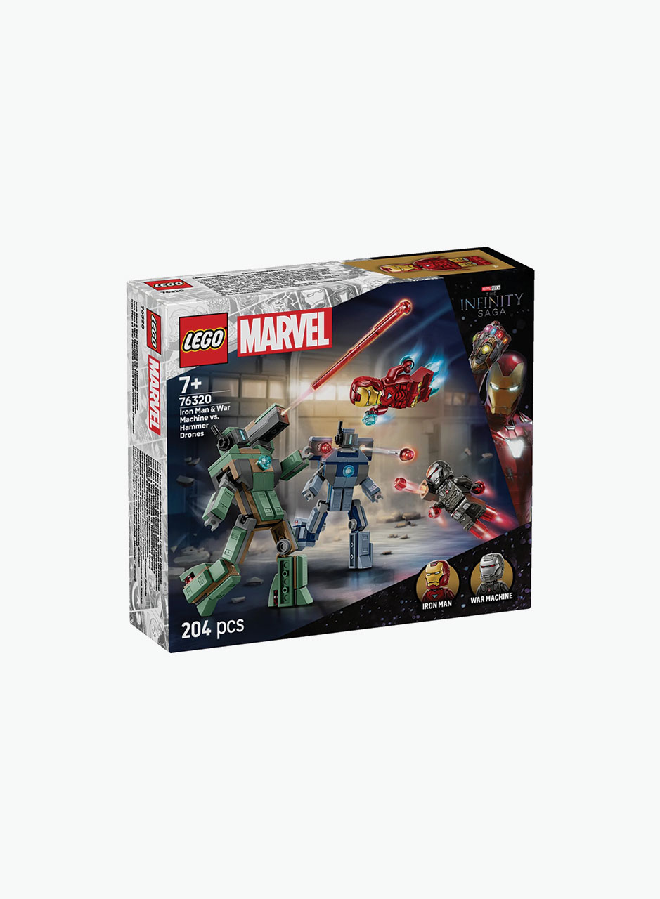Կառուցողական խաղ Marvel «Երկաթե մարդը և պատերազմի մեքենան ընդդեմ անօդաչու թռչող սարքերի»