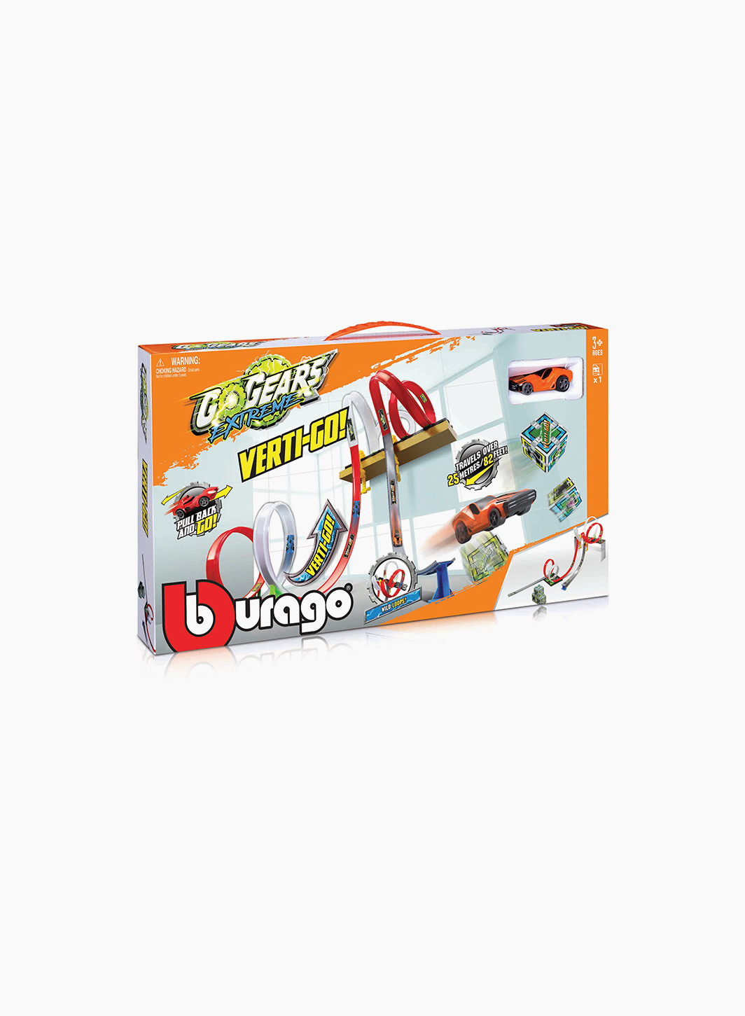 Игровой набор "Go Gears экстремальное Verti-GO, 1 машина"