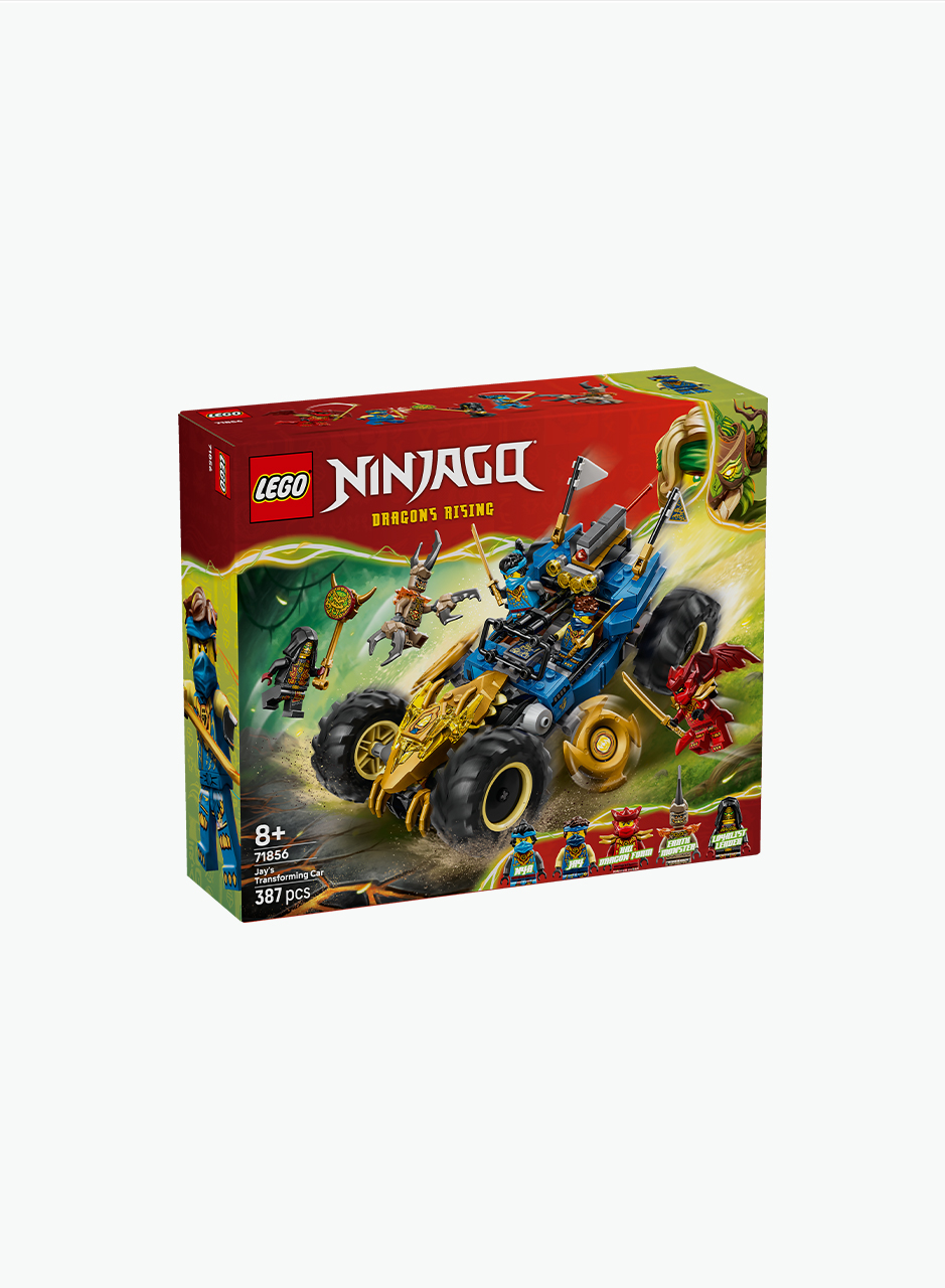 Կառուցողական խաղ Ninjago «Ջեյի տրանսֆորմացվող մեքենան»