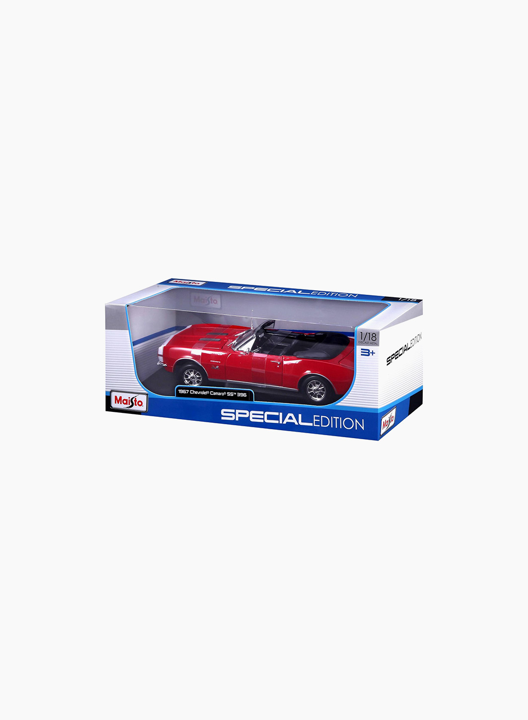 Car "1967 Chevrolet Camaro SS 396" Scale 1:18