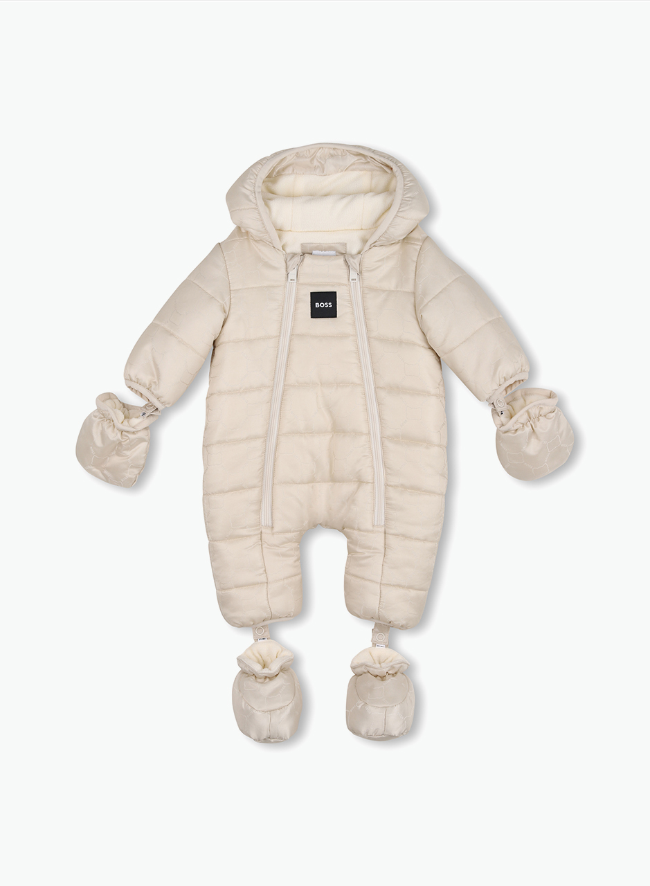 Winter overalls with paws and toes