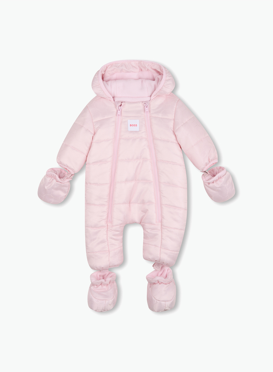 Winter overalls with paws and toes