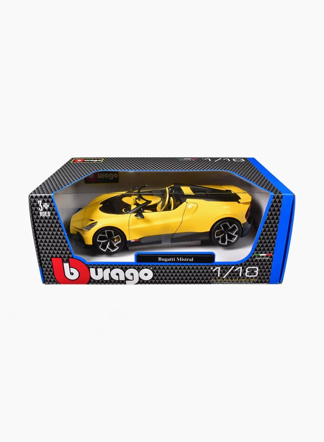 Մեքենա «Bugatti Mistral» Scale 1:18 Մեքենա «Bugatti Mistral» Scale 1:18