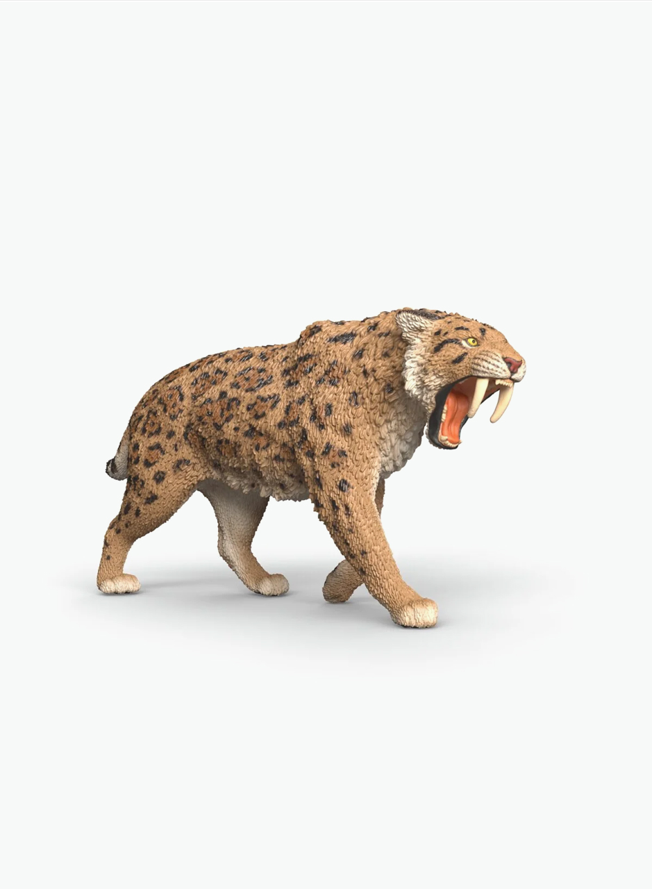 Animal figurine "Saber-toothed tiger"