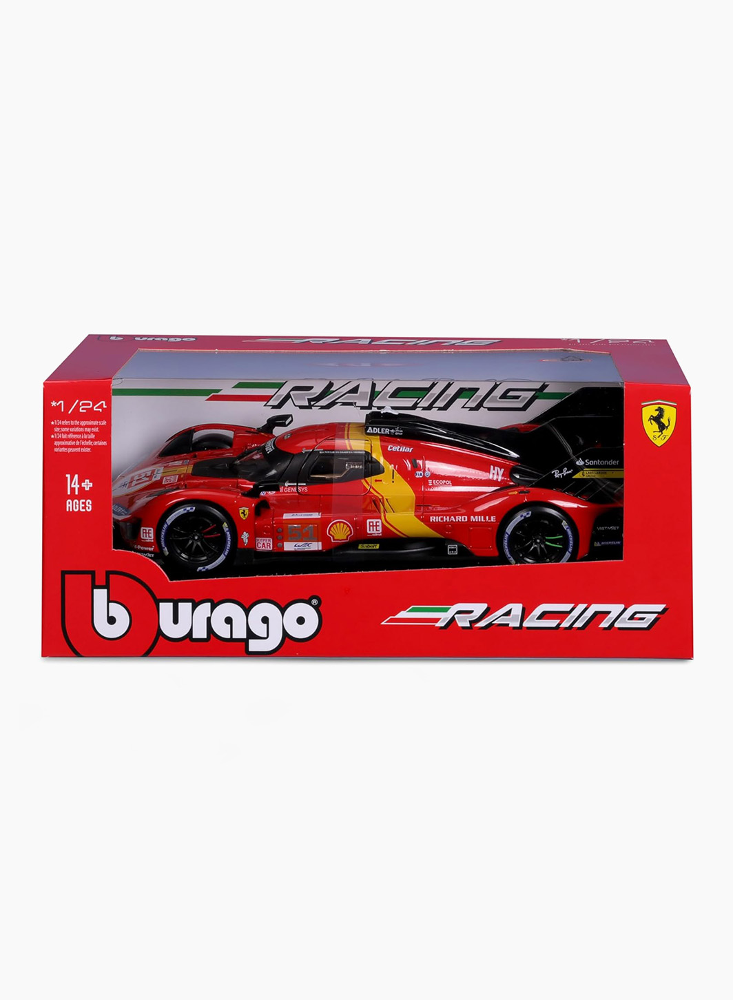 Car "Ferrari Racing-499P" Scale 1:24