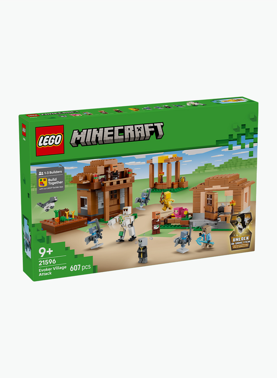 Կառուցողական խաղ Minecraft «Էվոկեր գյուղի հարձակումը»