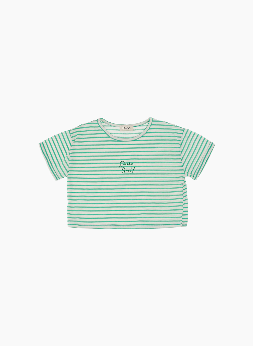 T-shirt with striped print