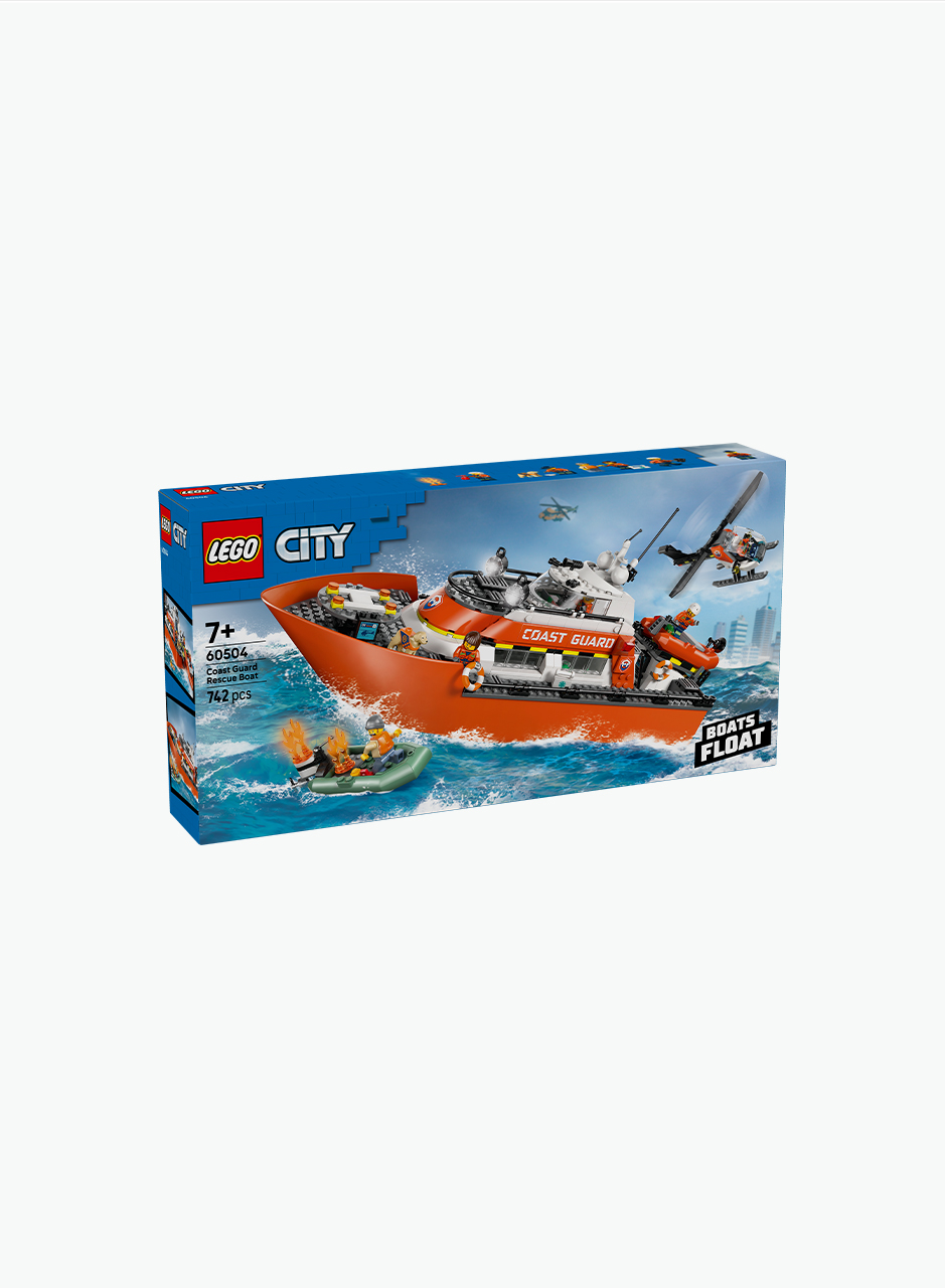 Constructor City "Coast Guard Rescue Boat & Helicopter"