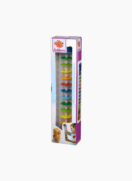 Wooden toy "Colorful rain stick"