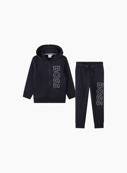 Tracksuit with vertical logo