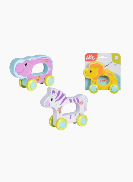 Sliding animals toys 3 type