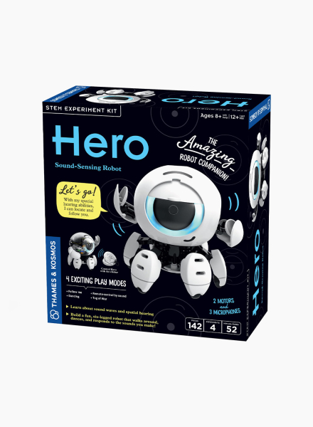 Educational game "Hero: Sound sensing robot"