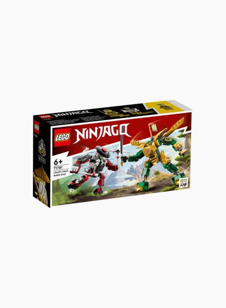 Կառուցողական խաղ Ninjago «Լլոյդի ռոբոտների ճակատամարտը»