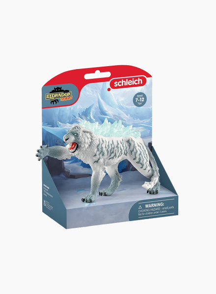 Mythical animal figurine "Ice tiger"