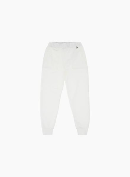Elasticated waist cozy track trousers