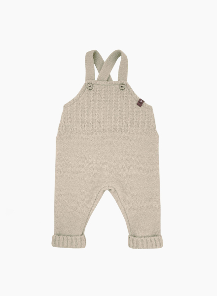 Comfortable knitted dungarees