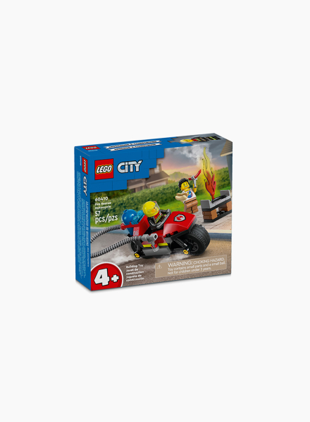 Конструктор City "Пожарно-спасательный мотоцикл"