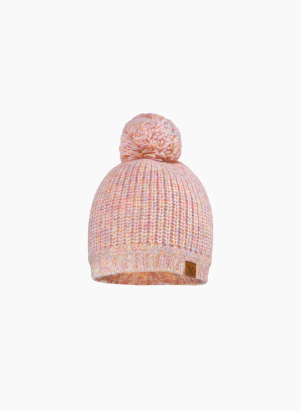 Зимняя шапка "Розовое настроение"