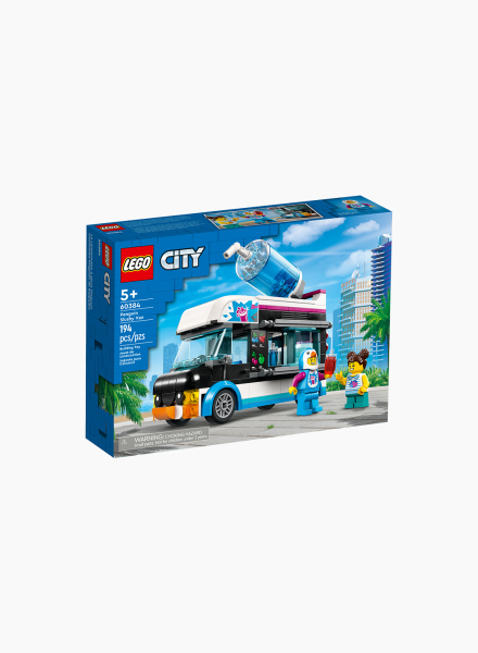 Constructor City "Penguin Slushy Van"