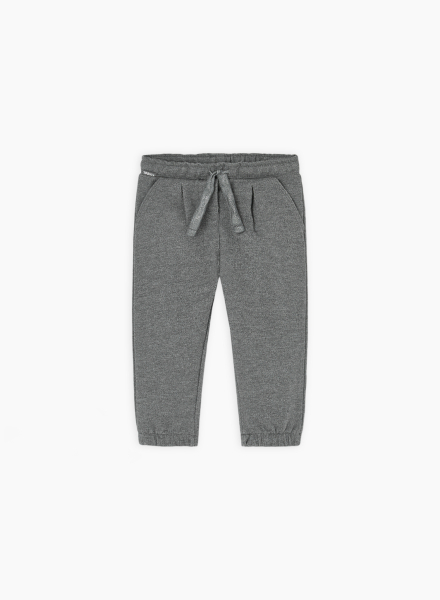 Fleece sweatpants with pockets