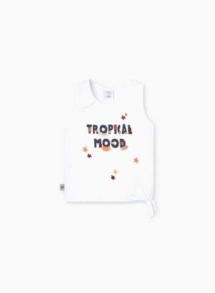 Блузка для девочек "Тропическое настроение"