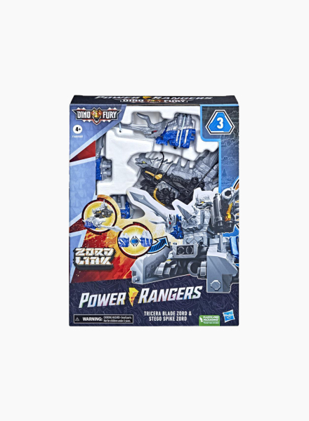 Blue and black transformers "Comb Zord"