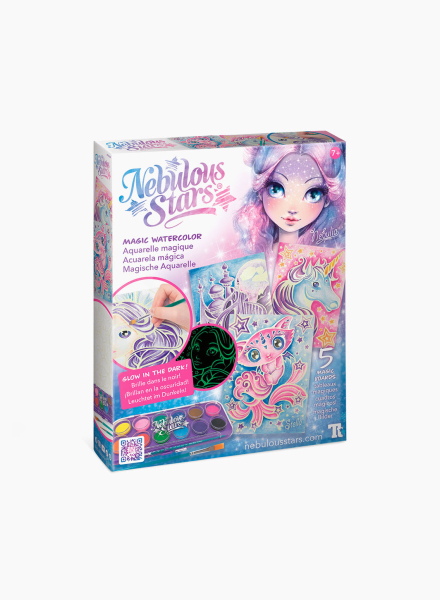 Coloring set Nebulous Stars "Magic watercolor"