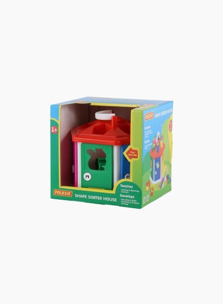Entertaining toy "House with red roof"