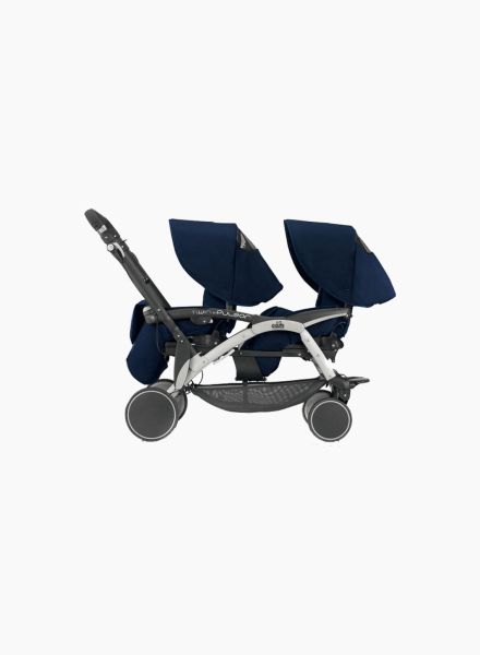 Stroller for twins Cam Twin Pulsar and bag for mom (18,8 kg)