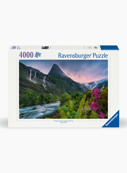 Puzzle "Stunning mountain vibes" 4000pcs.