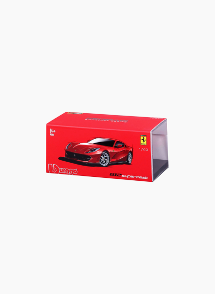 Car "Ferrari signature 812 superfast" Scale 1:43