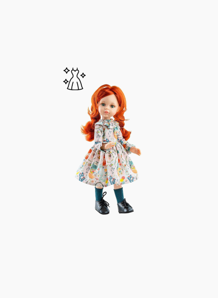 Dress with animals for 32 cm dolls