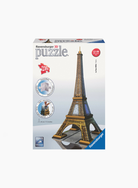 3D puzzle "Eiffel tower" 216 pc.