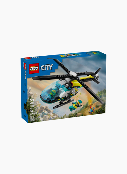 Конструктор City "Аварийно-спасательный вертолет"