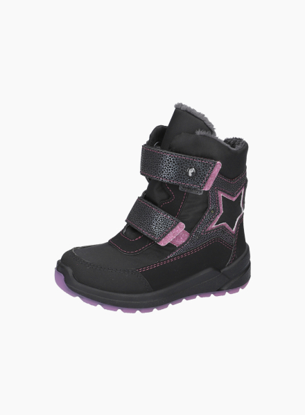 Waterproof high boots with flexible polyurethane sole