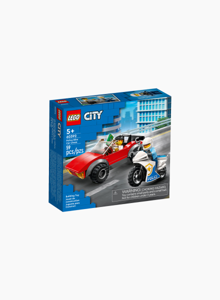 Constructor City "Police Bike Car Chase"