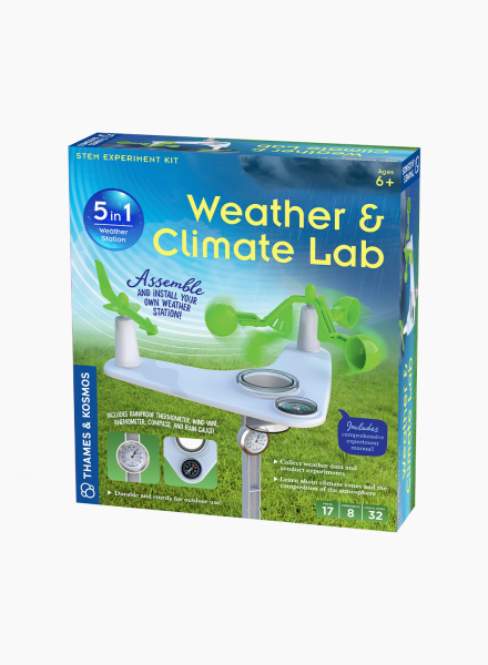 Educational game "Weather and climate lab"