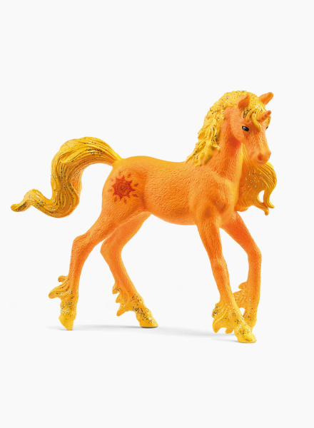 Animal figurine "Collectible unicorn. Sunny"