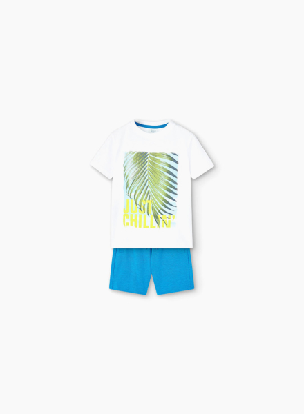 Комплект из футболки и шортов "Пляжный отдых"