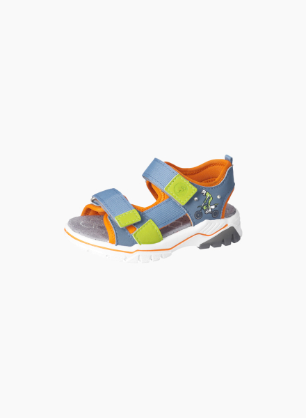 Разноцветные сандалии