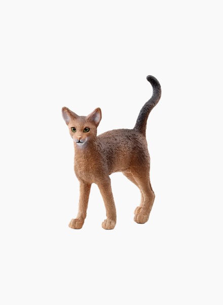 Animal figurine "Abyssinian cat"