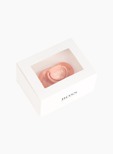 Silicone nipple with logo