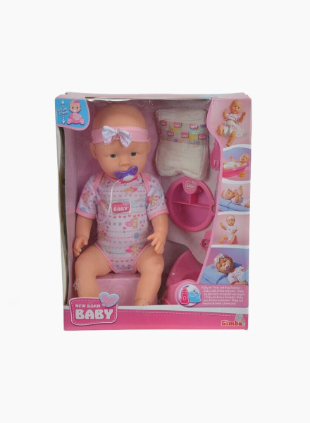 New born baby doll 43 cm