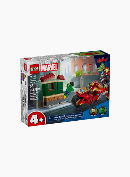 Constructor "Iron Man with Bike and The Hulk"