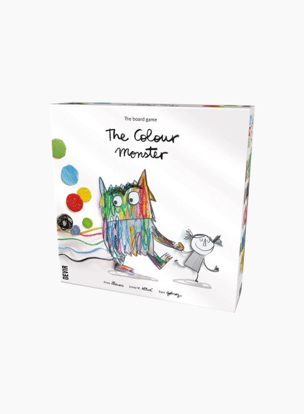 Board game &quot;The colour monster&quot;