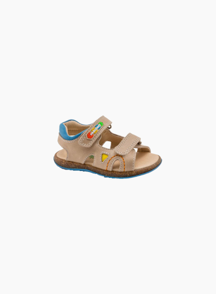 Baby sandals with velcro