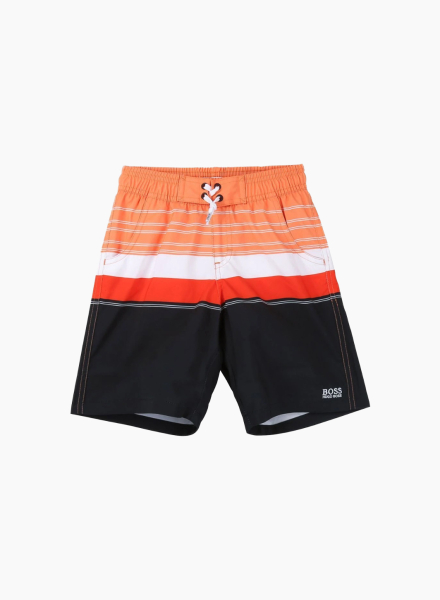 Swim Shorts with Stripes