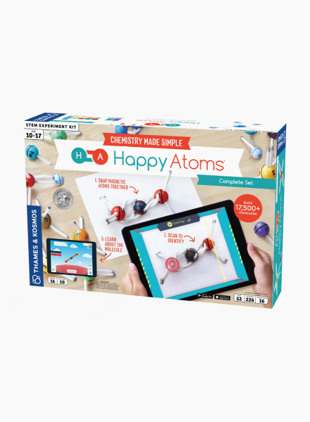 Educational game "Happy atoms"