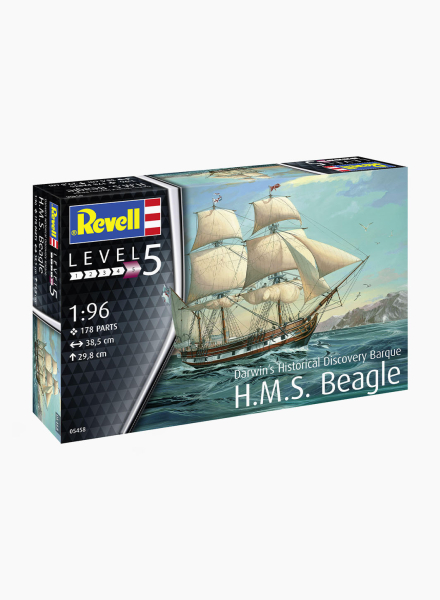 Constructor set "Darwin's historical discovery barque: H.M.S. Beagle"